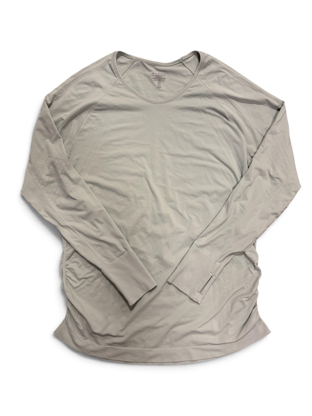 Athleta With Ease Cinch Top Women’s Long Sleeve Activewear - Size XL